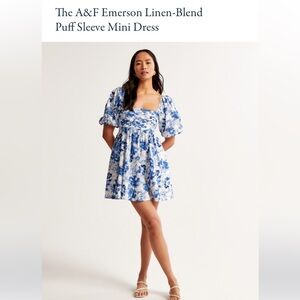 Abercrombie Emerson puff sleeve dress